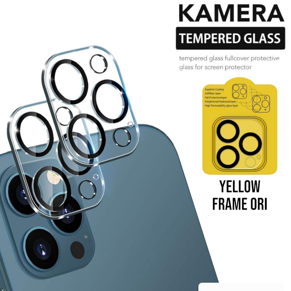 Tempered Glass Full Frame Camera Clear Original iPhone 14 13 12 11 14+ 14Pro 13Pro 12 Pro 11Pro Max 