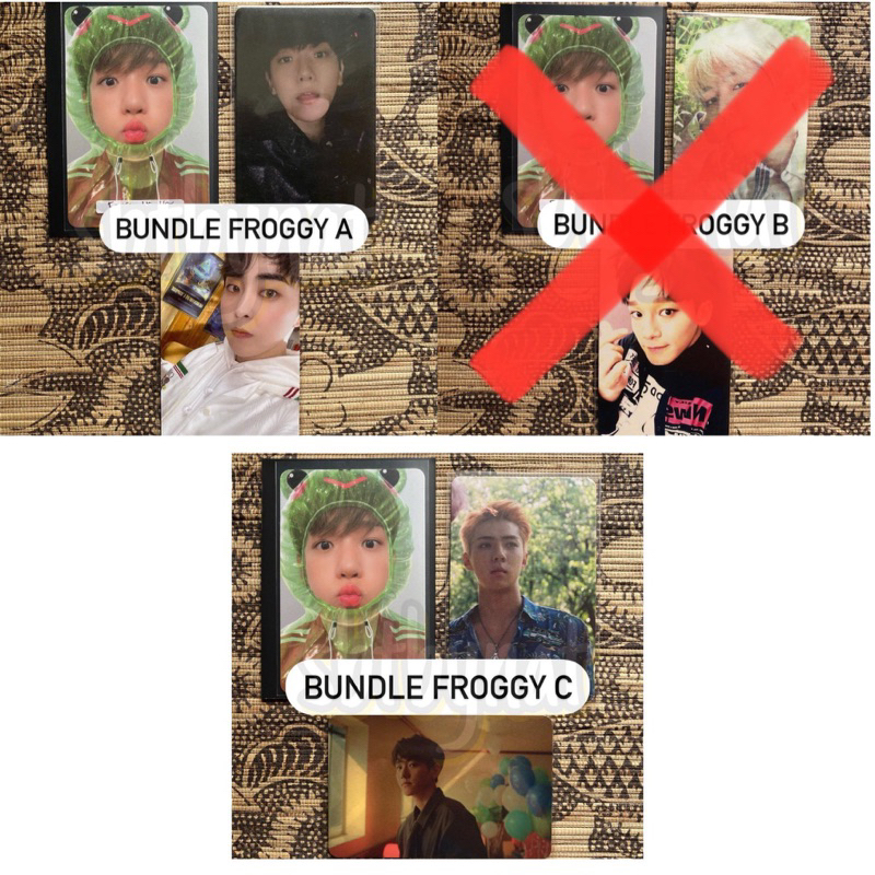 Baekhyun photocard froggy kodok superm exo superone