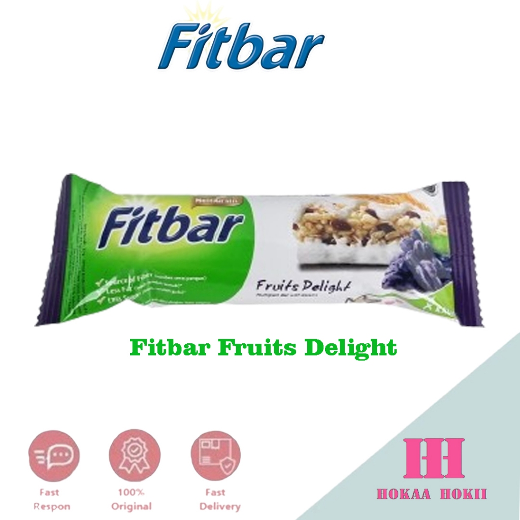 

Fitbar Multrigrain Sereal Bar Rasa Fruits