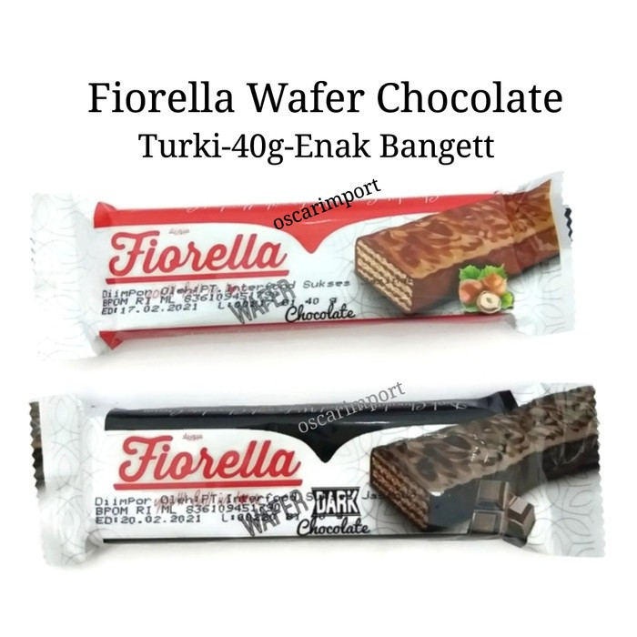 

fiorela wafer coklat turki 40gr beli 1 gratis 1