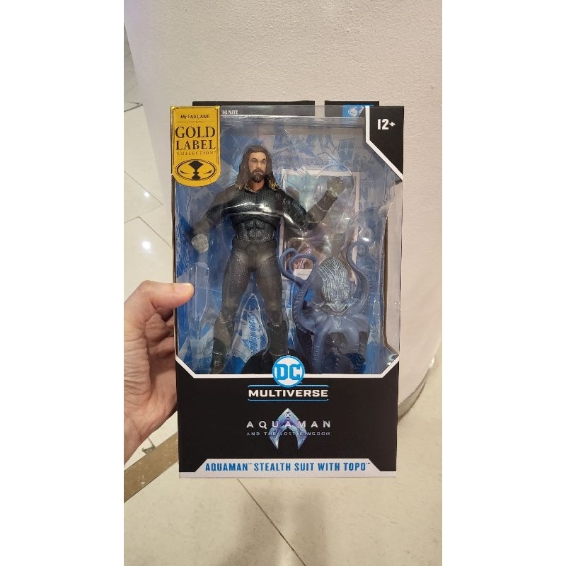McFarlane Gold Label DC Multiverse Aquaman Stealth Suit With Topo