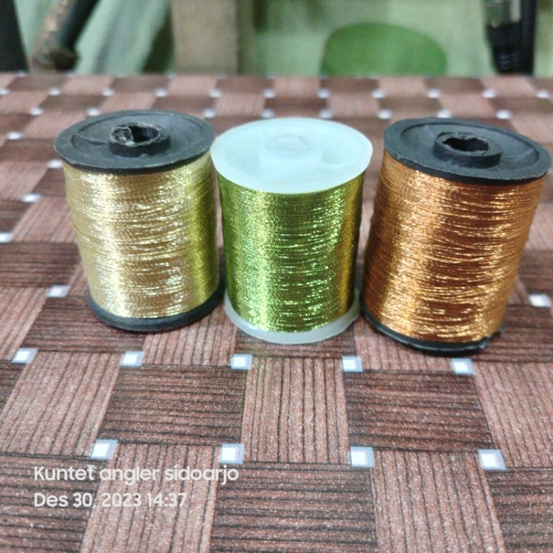 Benang wrapping joran pancing benang lilit tegek