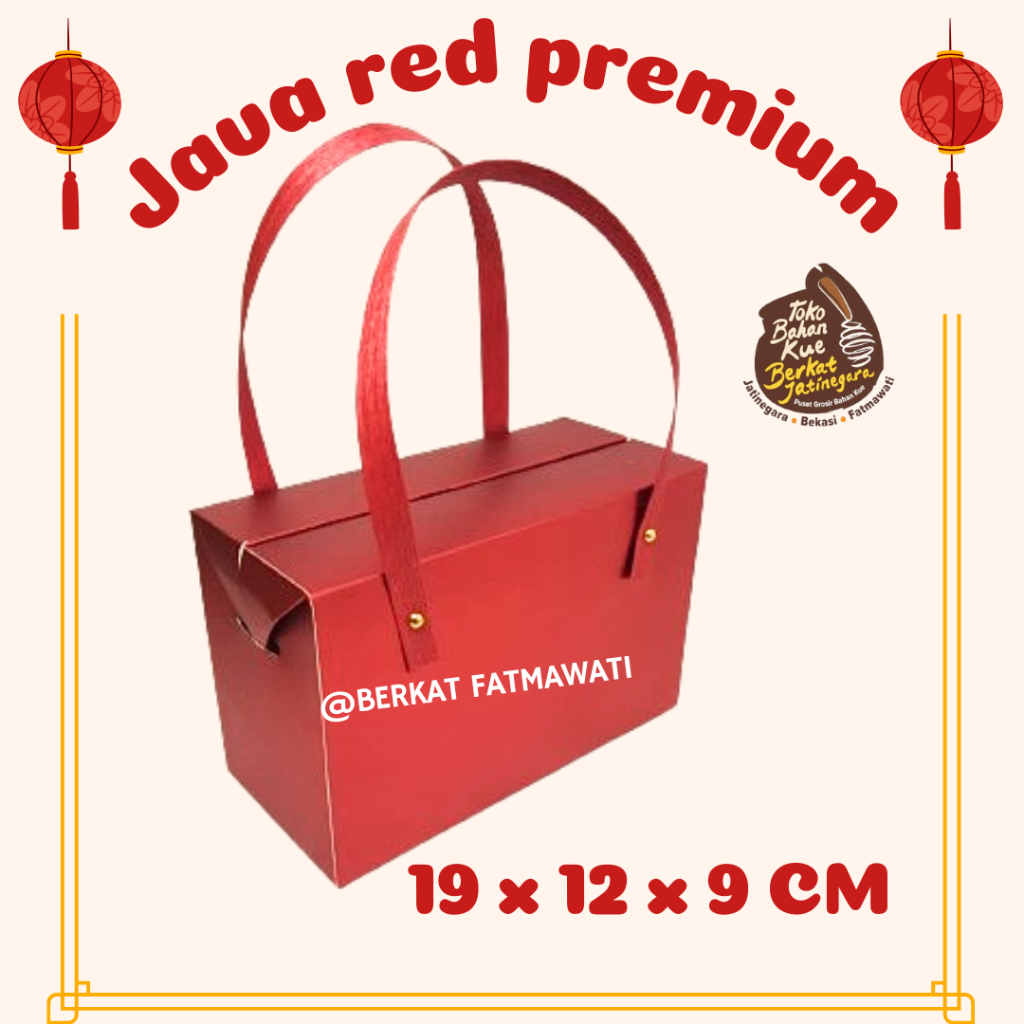 

BOX / DUS / BOX JAVA RED PREMIUM 19X12X9 CM / BOX POLOS / BOX IMLEK