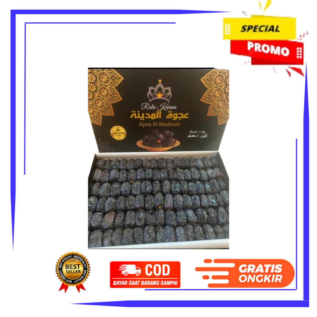 

terlaris Prince dates kurma ajwa 500gr original