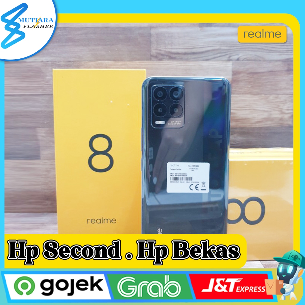Realme 8 4G | 5G Ram 8 Rom 128GB Second Original