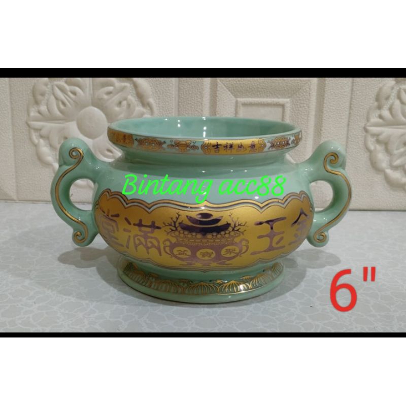 hio lo/hiolo leluhur - hiolo cosien - kuping - keramik -6inch (g)