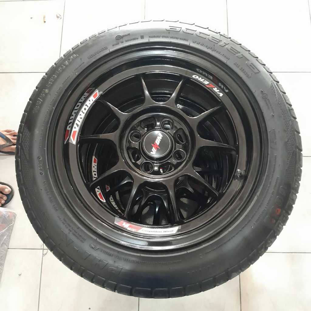 Velg seken bekas verenzo rep venom ring 15x6,5 ban 185 55 r15 nike 2023 seken seperti baru murah ber