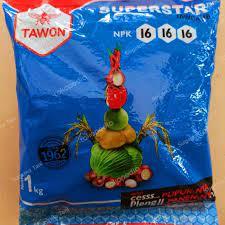New Pupuk Npk Mutiara Cap Tawon 1Kg