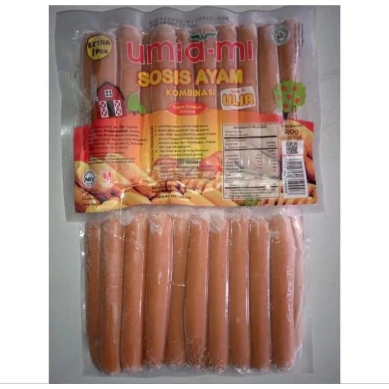 

Frozen Food! Sosis Ayam Ulir Umiami 500gr