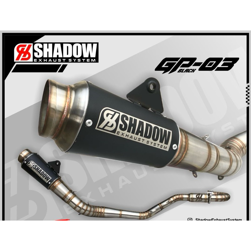 Knalpot CRF150 KLX150 WR155 KLX TIGER KLX 230 KLX250 Type Gp-3 Shadow Exhaust System