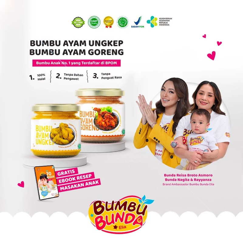 

Bumbu Bunda Elia - Bumbu Ayam Ungkep dan Ayam Goreng