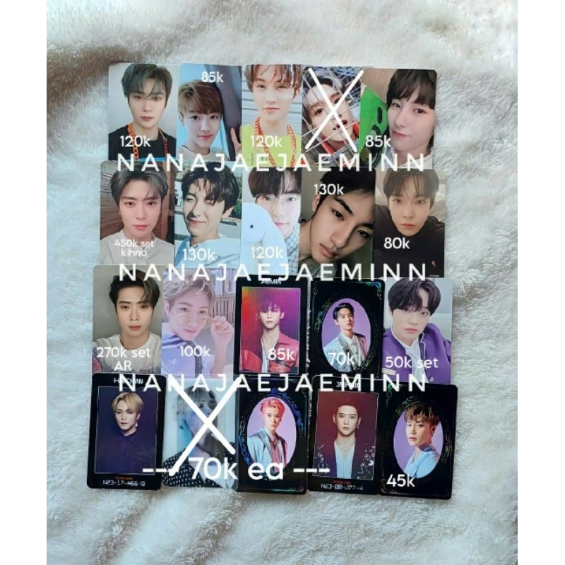 OFFICIAL PHOTOCARD PC NCT 127 DREAM JAEHYUN DOYOUNG HAECHAN JENO TAEYONG MARK JAEMIN HC MK HAECHAN K