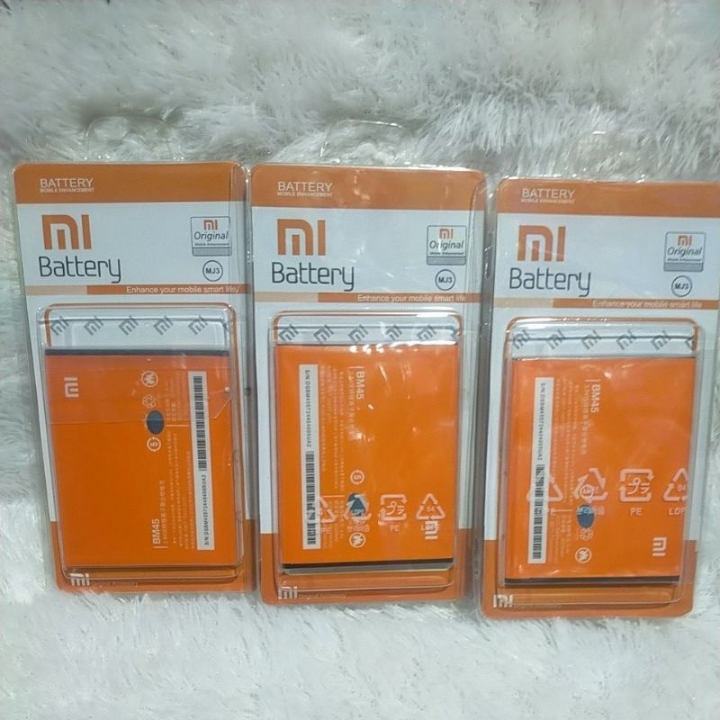 Baterai Batteray RM BM45 Battry Xiaomi BM45 Original