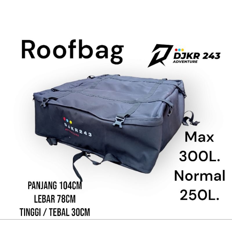 roof rack /roof bag / tas rak mobil