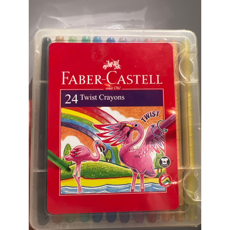 

Faber Castell 24 Warna Twist Crayon Bright Color