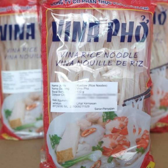 

Free Ongkir Vina Pho Rice Noodle Kwetiaw Vietnam 4gr