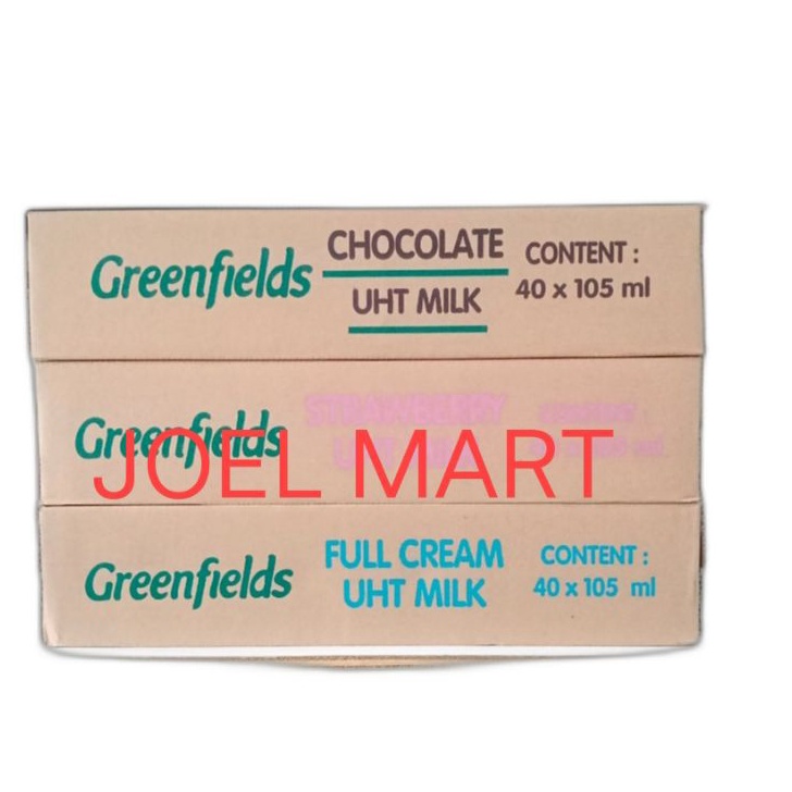 

Terlaku GREENFIELDS 15 ML 125ML DUS KARTON SUSU GREENFIELDS 15ML 15 ML UHT 1DUS ISI 4PCS