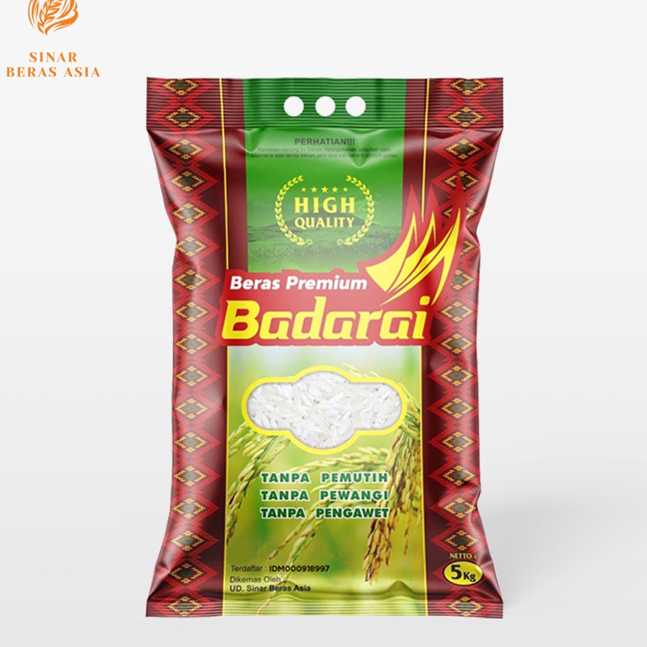 

77 Beras Badarai Premium 5 Kg