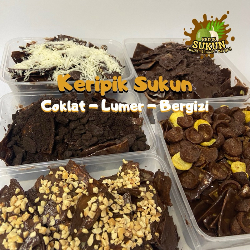 

KUNSUKUN Keripik Sukun Topping Coklat Lumer Crispy Chocochips Kacang Kokokrunch Keju