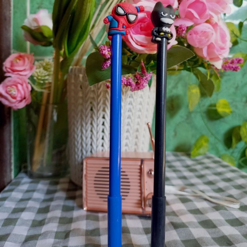 

Pulpen Karakter Batman spiderman lucu keren