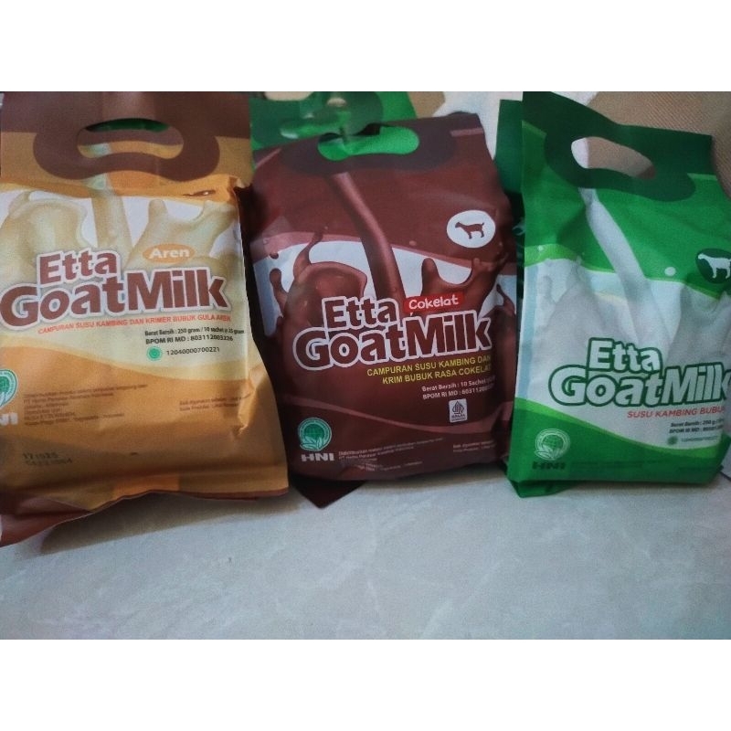 Etta Goatmilk Asli100% produk HNI/HPAInya kakak.