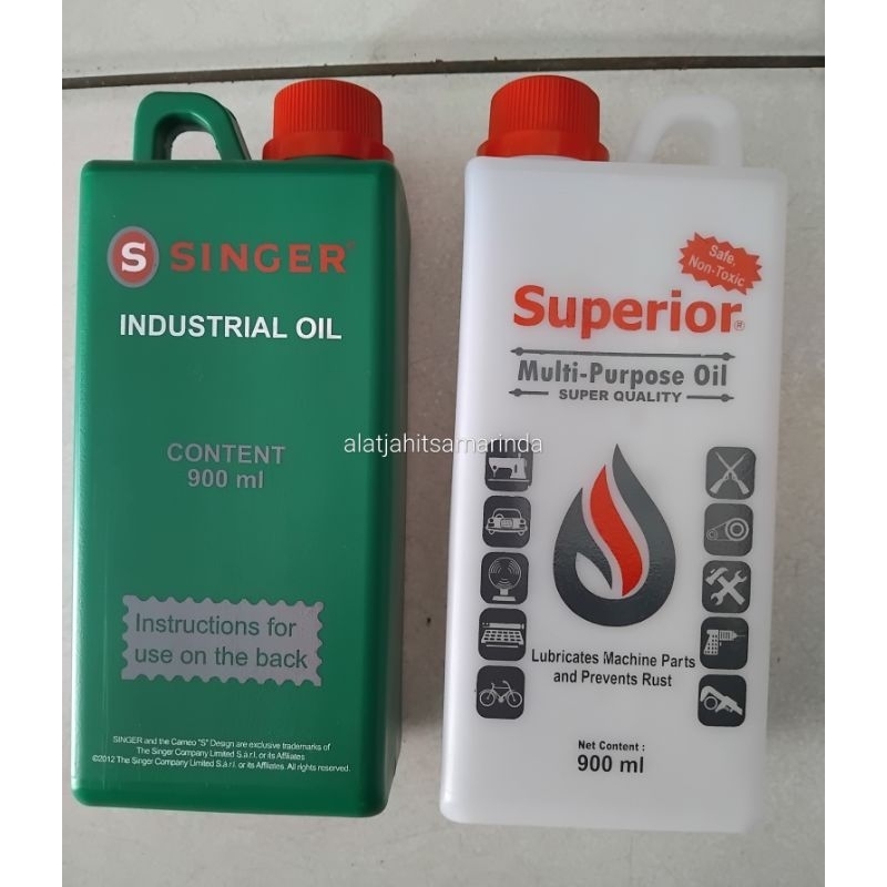 Minyak Mesin Jahit / Pelumas / Highspeed / Oli Mesin 900 ML