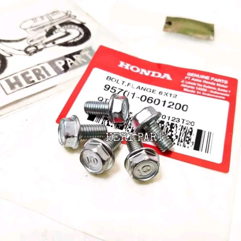 baut spakbor slebor depan honda win 100 gl cb s90 original