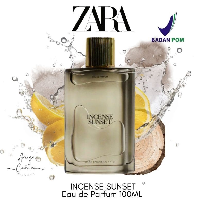 Zara x Jo Malone Incense Sunset for Unisex Parfum EDP 100ml