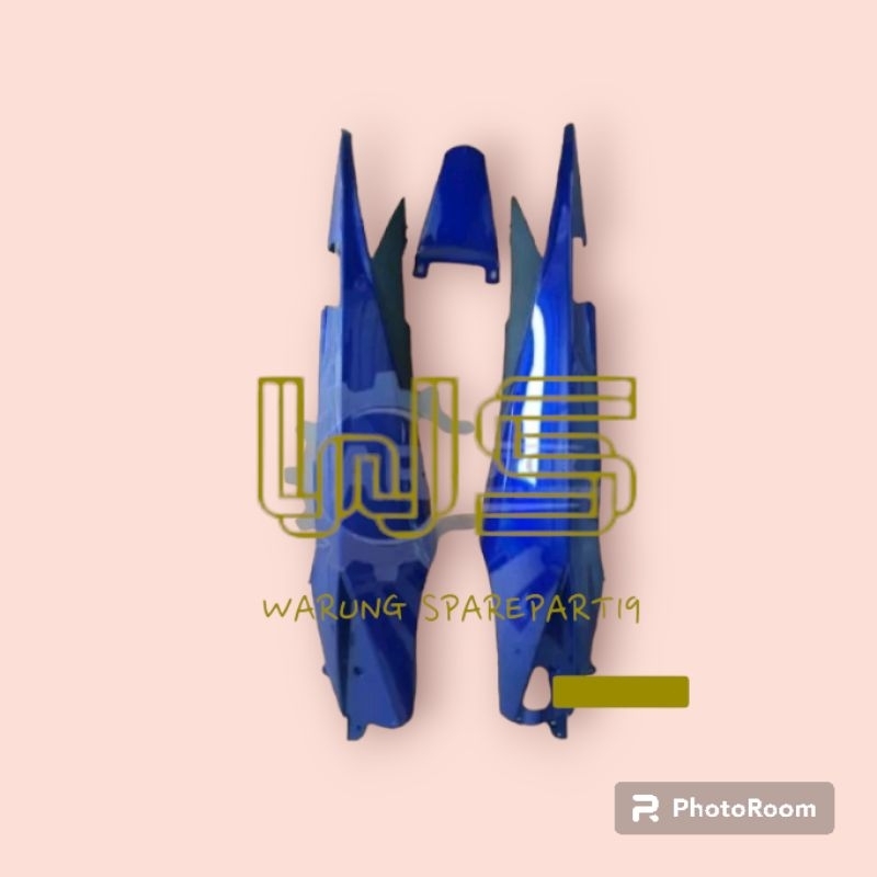 Body belakang Jupiter MX lama old biru 135