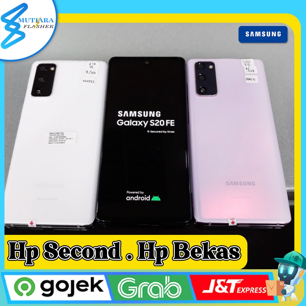 Samsung S20 FE Ram 8/128GB | Ram 8/256GB Second Original