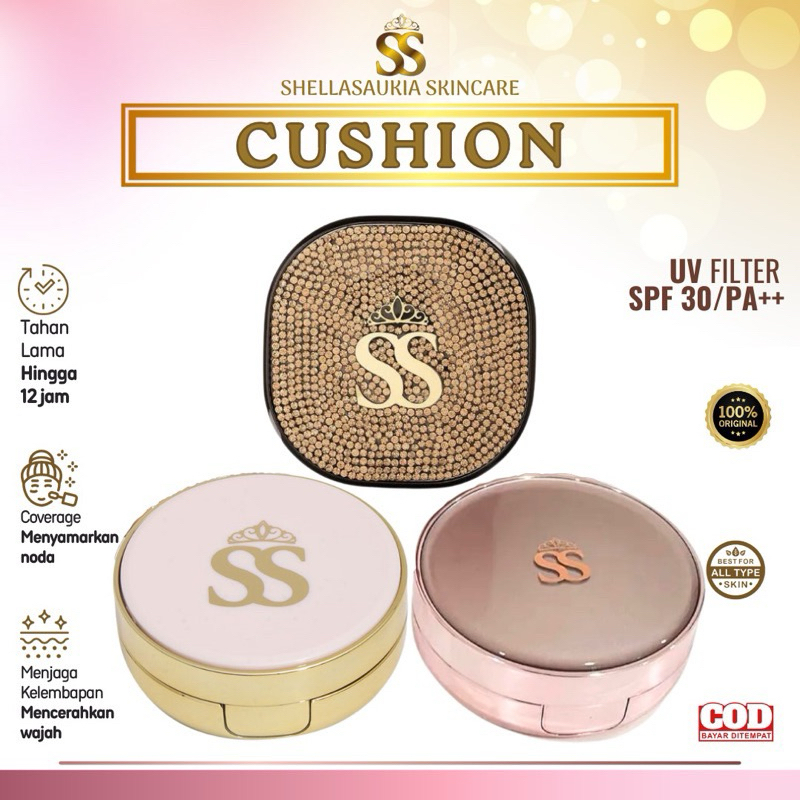 Cushion SS SKIN Shella Saukia - Cushion Serum Cushion Blink