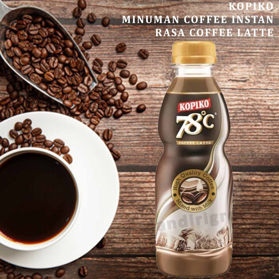 

Milk Coffee Drink * Kopiko Coffee Latte * Minuman Kopi Rasa Susu * 240ml