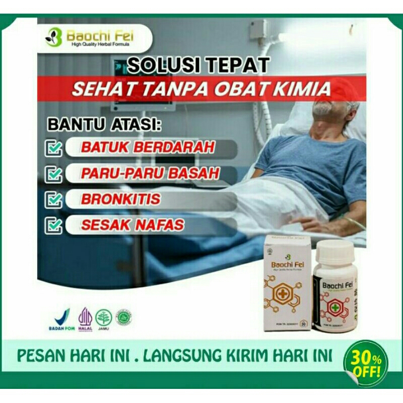 Baochi Fei Obat Paru Paru Herbal Ampuh