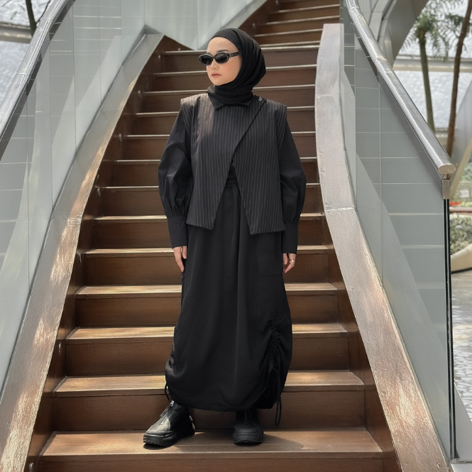 TUNIQUE X SORAYA ULFA | RUMI VEST | Vest | Outer | Rompi | Outer Wanita | Outer Tunik | Tunik