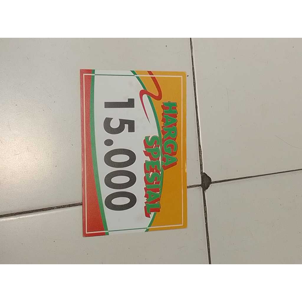 

Kertas Tulisan Harga Bandrol / Kertas Obral Harga Jualan ( HARGA SPESIAL 15.000)
