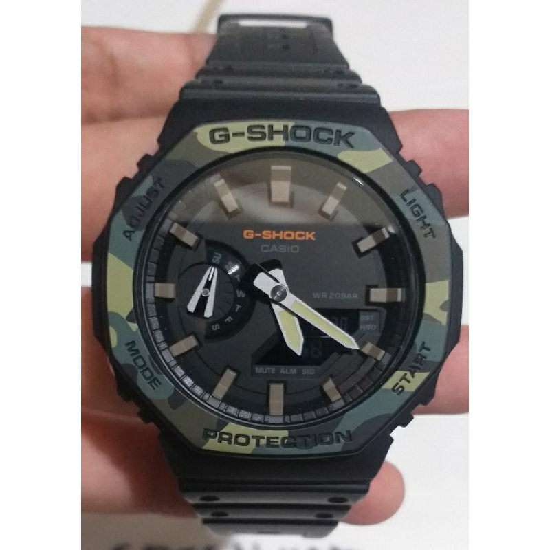 Jam tangan Baby g casio G shock GA 2100SU 1ADR original Bekas watch pria men