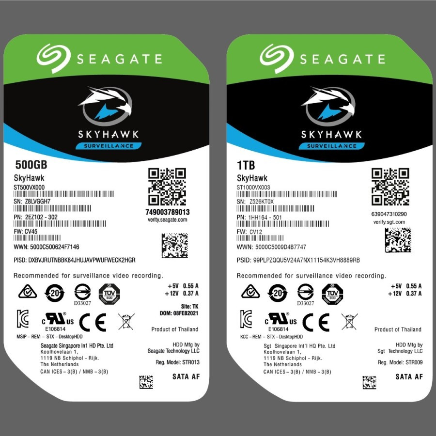 

stiker kromo hardisk seagate skyhawk laminating doff