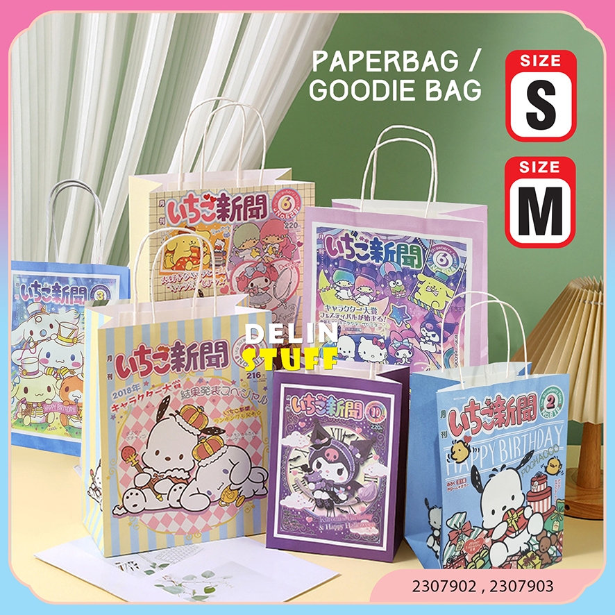 

Goodie Bag Ulang Tahun Anak Cinnamoroll Tas Ulang Tahun Anak Sanrio Tas Bingkisan Ulang Tahun Anak Kuromi Snack Box Hampers Ulang Tahun size M size S (2307902, 2307903)