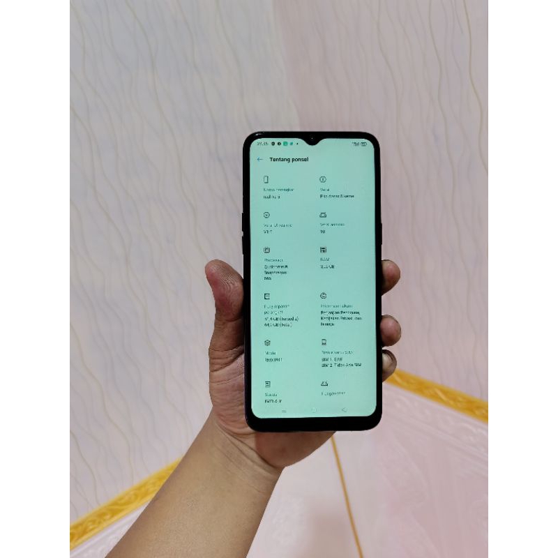 hp second siap pake realme 5 ram 3/64