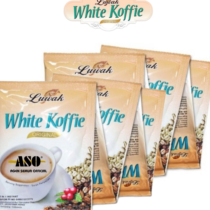 

TERMURAH Kopi Luwak white Coffe original 2g RENCENG ISI 1