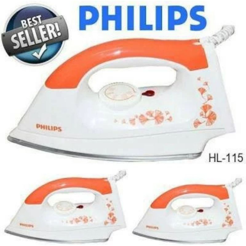 PHILIPS SETRIKA CERALON COATING HI115 GOSOKAN HI 115 STRIKA ORIGINAL
