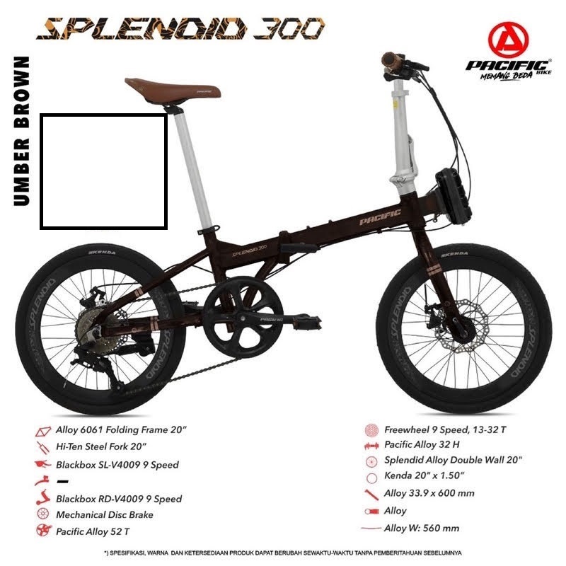 Pacific Folding Bike [Splendid 300]