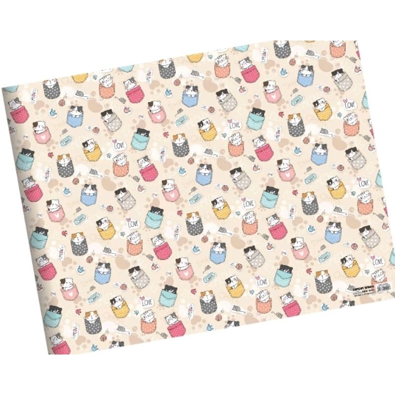 

KERTAS KADO SANSAN WAWA/SANWA KUCING/CAT/MEOW SW5961
