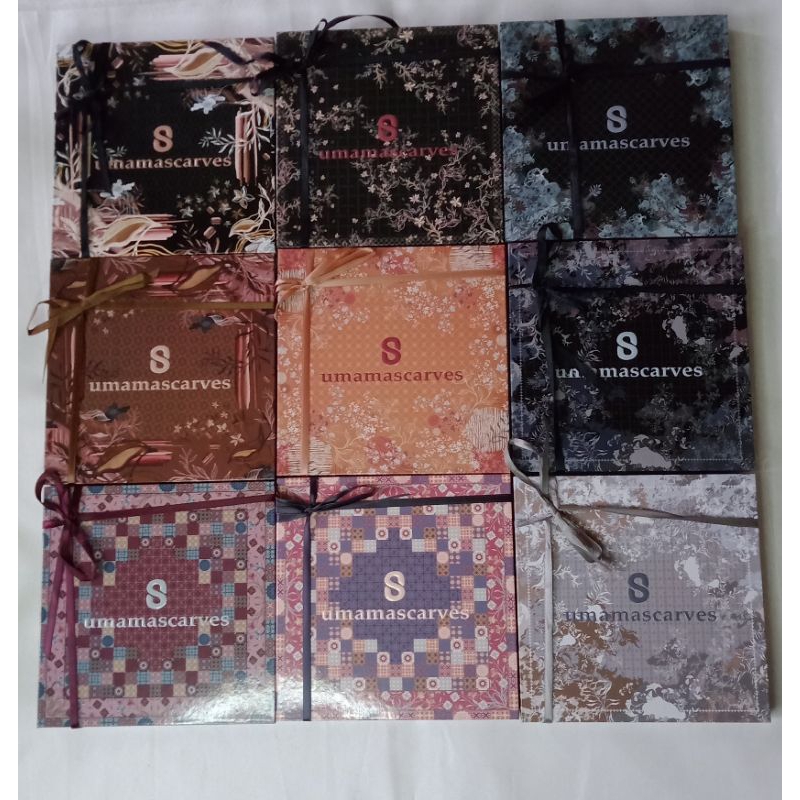 Umama - Scarves Box Digital Square Print ORI