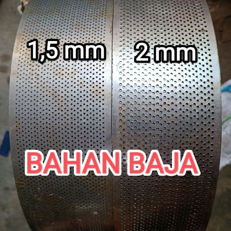 sarangan diskmill ffc 45 ukuran 1,5mm dan 2mm bahan baja Saringan ffc45