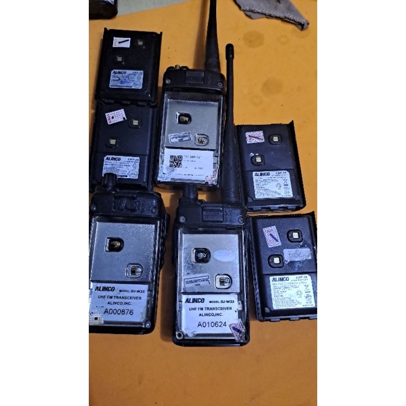 Ht Alinco Frekuensi 350mhz Alinco w35 Alinco Dj W35 Normal