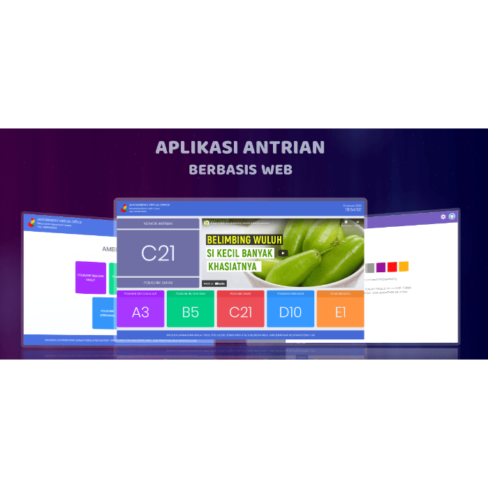 Aplikasi Antrian Berbasis Web Professional