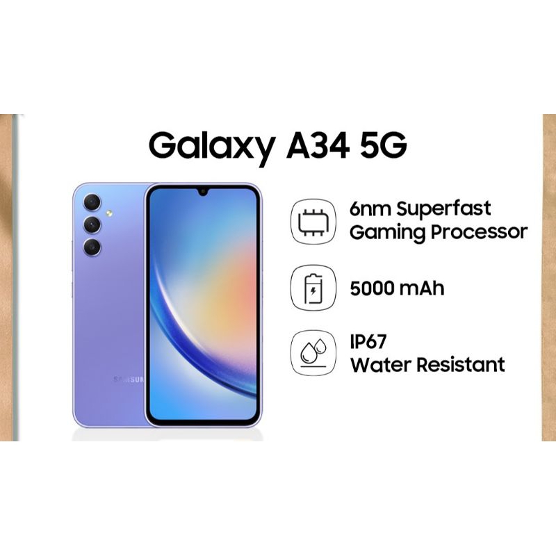 SAMSUNG A34 5G 128 GB