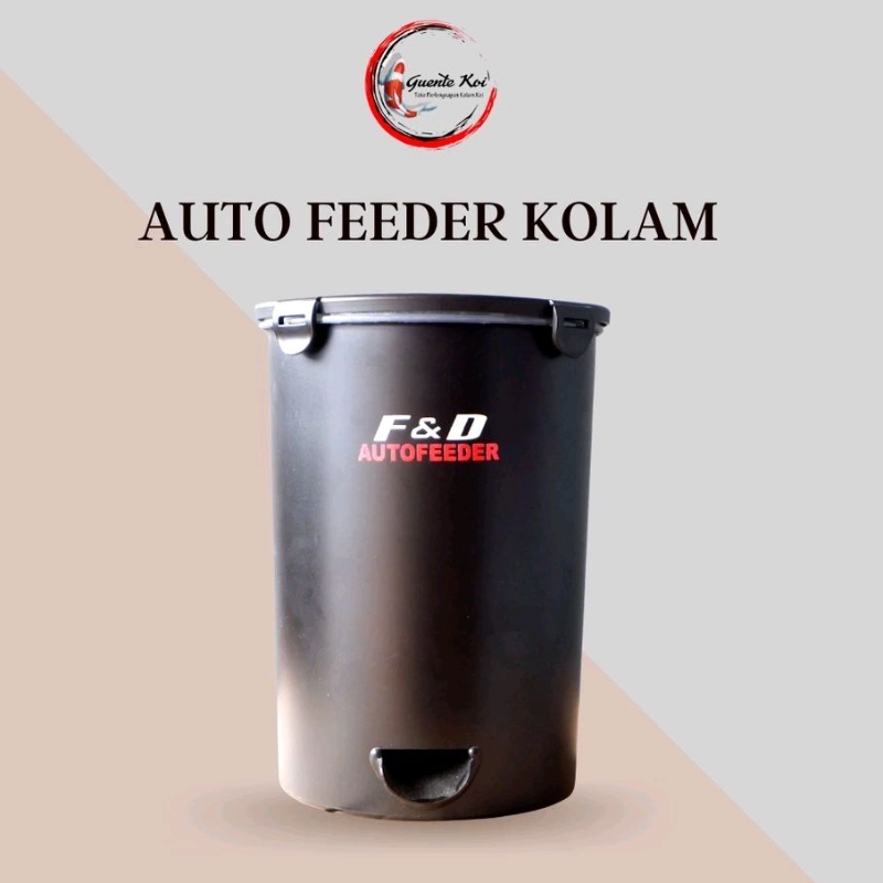 Auto Feeder F&D / Autofeeder Kolam / Mini Auto Feeder 1kg