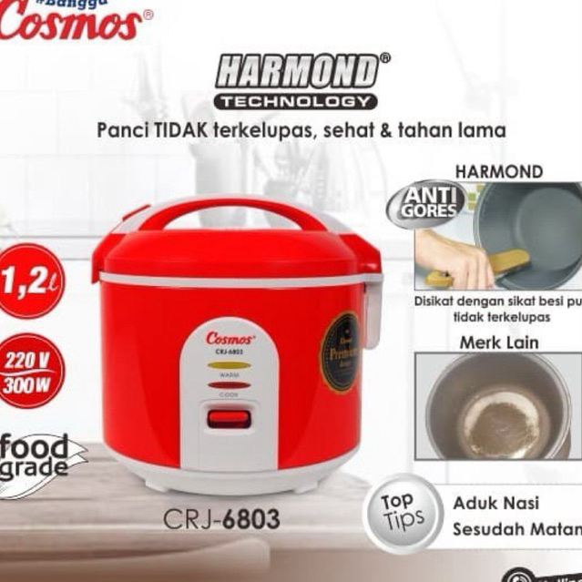 magic com cosmos 1.2 liter harmond crj 6308